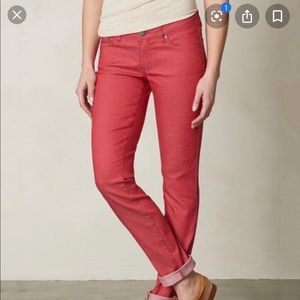 Prana Kara Jeans - sunwashed red